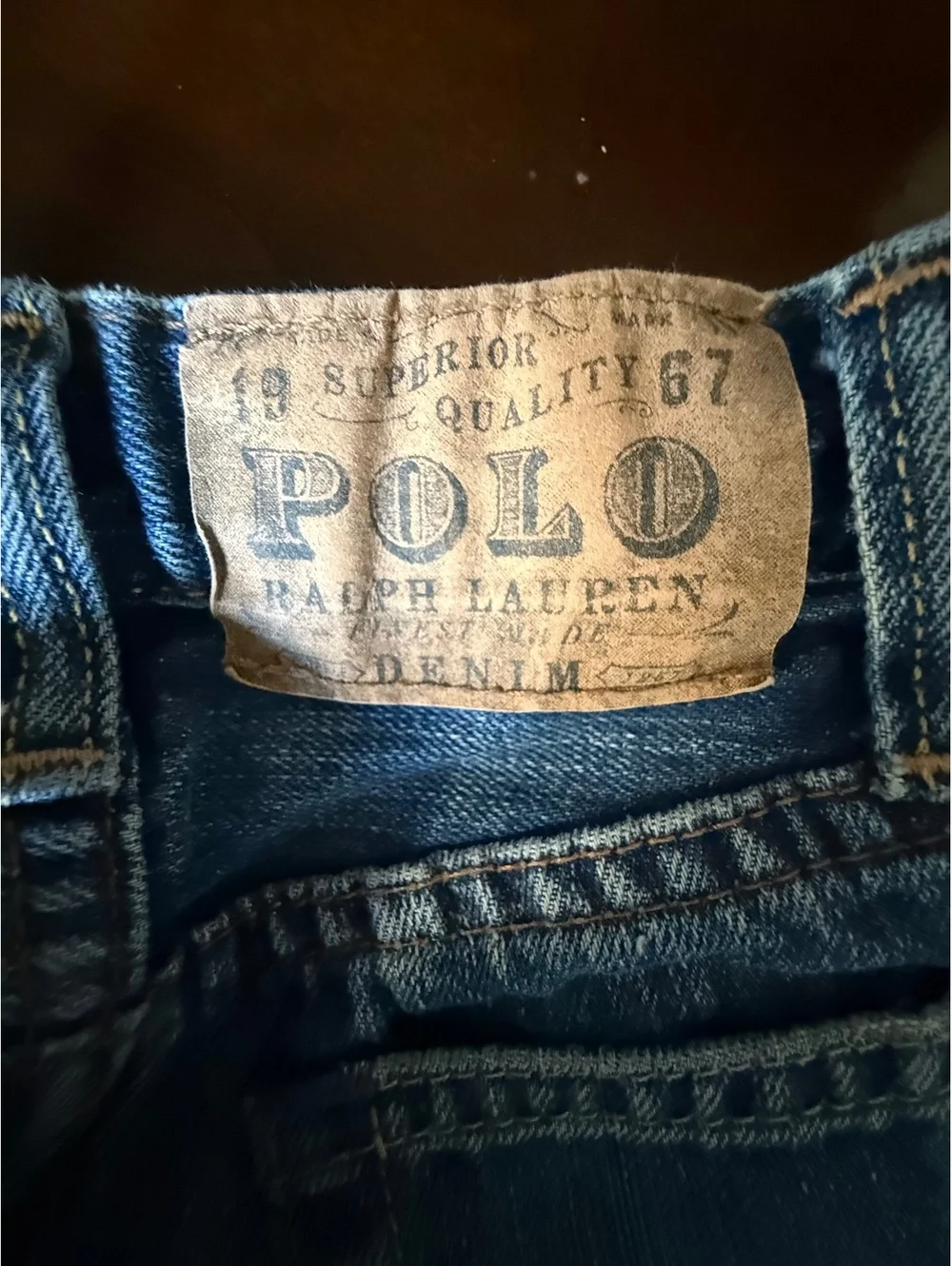 Polo Ralph Lauren Toddler Blue Denim Jeans Size 4T